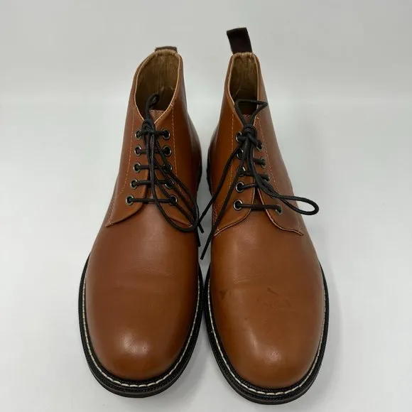 Brooks Brothers Chukka Boots Leather brown shoes Men's size 9D