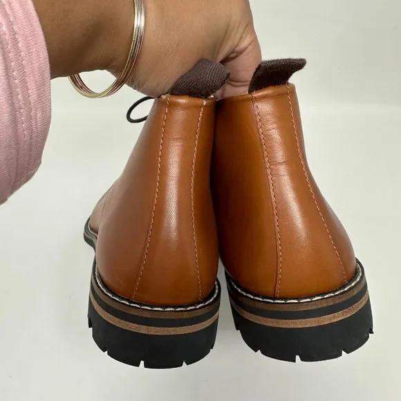 Brooks Brothers Chukka Boots Leather brown shoes Men's size 9D