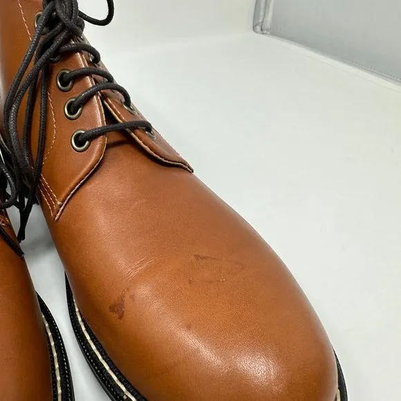 Brooks Brothers Chukka Boots Leather brown shoes Men's size 9D