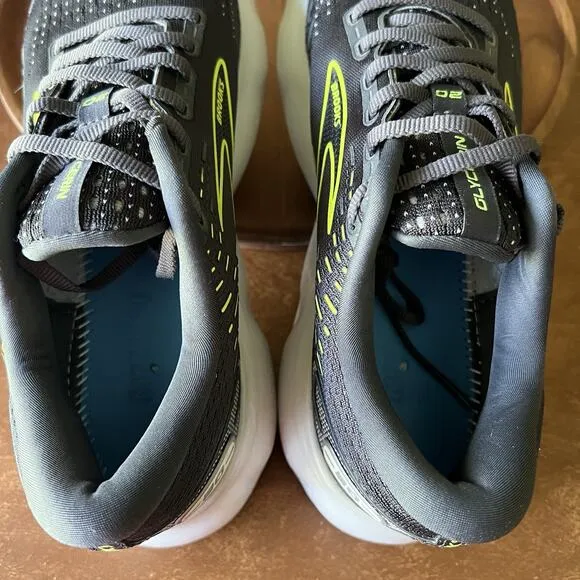 Brooks Glycerin 20 Running Sneakers Women's 10 D Gray Low Top Comfort Shoes