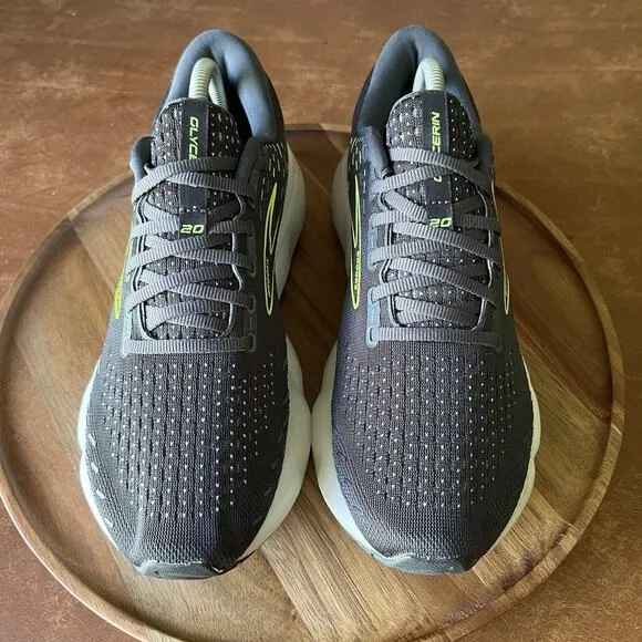 Brooks Glycerin 20 Running Sneakers Women's 10 D Gray Low Top Comfort Shoes