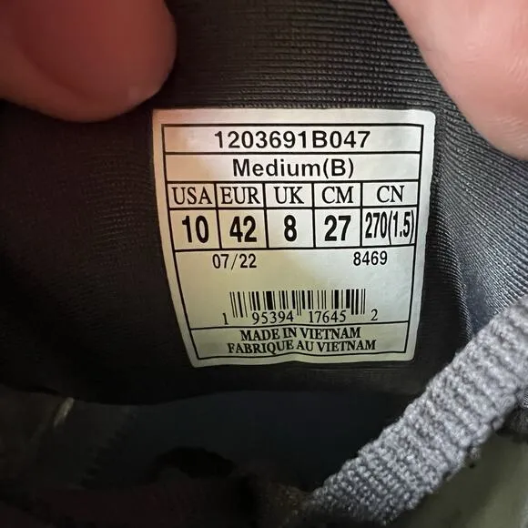 Brooks Glycerin 20 Running Sneakers Women's 10 D Gray Low Top Comfort Shoes