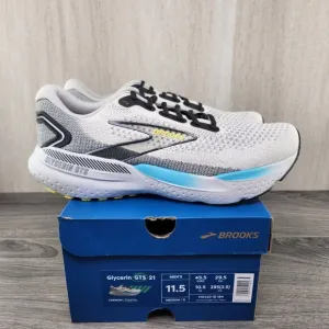 Brooks Glycerin GTS 21 Size 11.5 Mens Coconut Forged Iron Casual Shoes