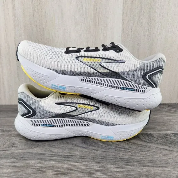 Brooks Glycerin GTS 21 Size 11.5 Mens Coconut Forged Iron Casual Shoes