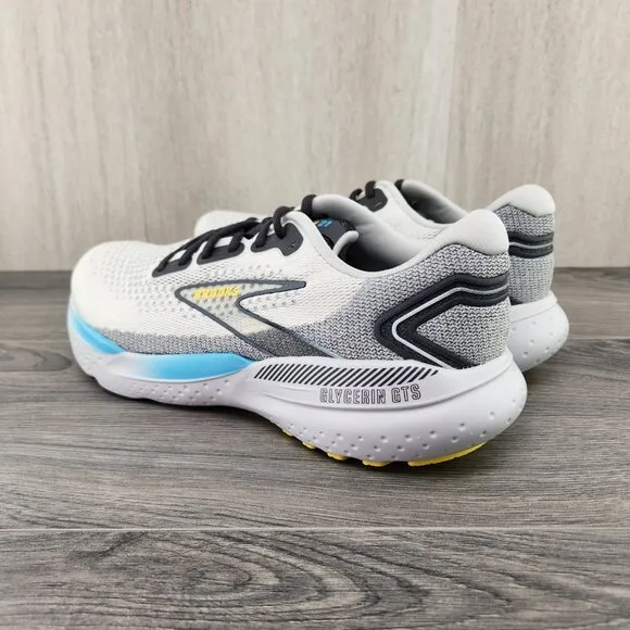 Brooks Glycerin GTS 21 Size 11.5 Mens Coconut Forged Iron Casual Shoes