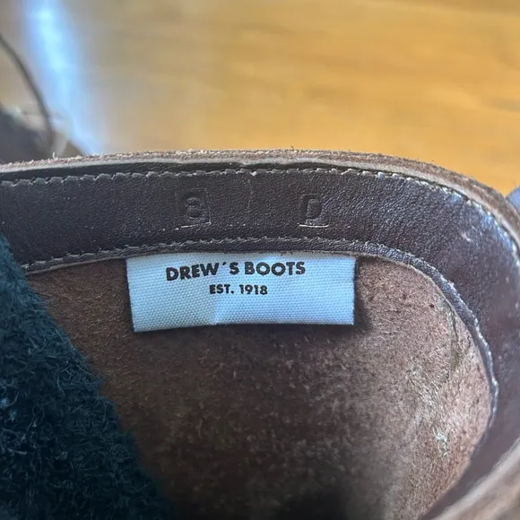 Brown and Black Leather Work Boots