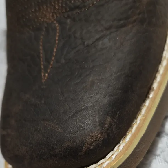 Brown and Red Durango Boots