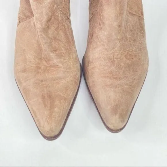 BRUNO MENEGATTI Soft Leather Brown Boots 7