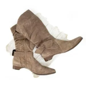 BRUNO MENEGATTI Soft Leather Brown Boots 7