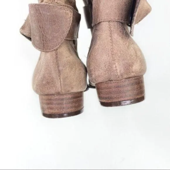 BRUNO MENEGATTI Soft Leather Brown Boots 7