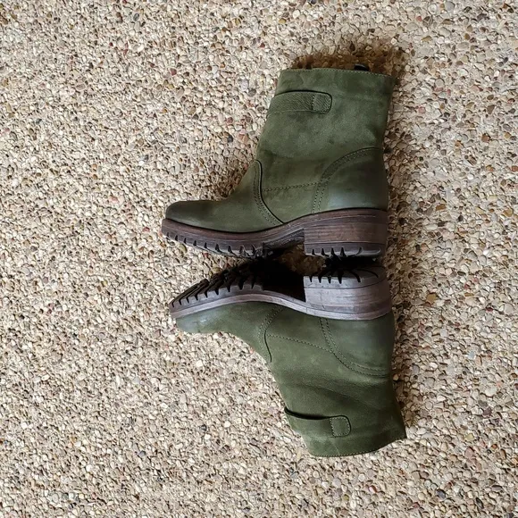 Bueno Women's Fast Boots Old Khaki Nubuck Green, Size - 38/US 7.5