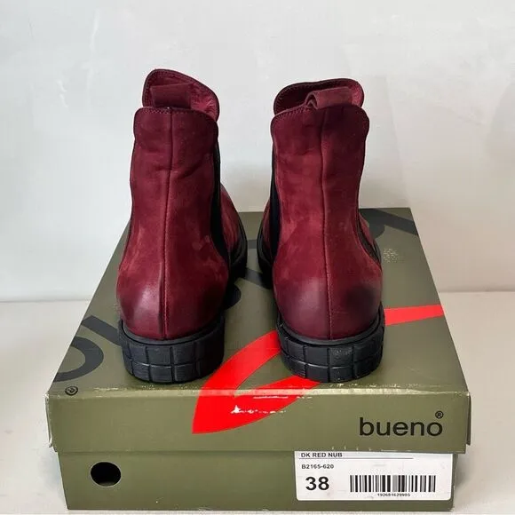 Bueno Oak Leather Ankle Boots