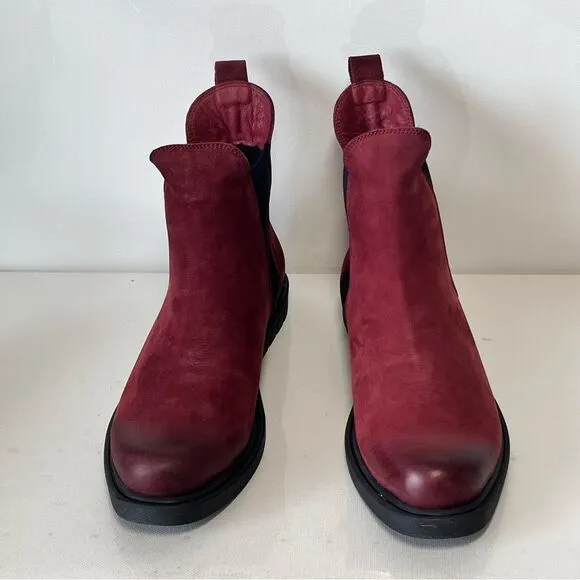Bueno Oak Leather Ankle Boots