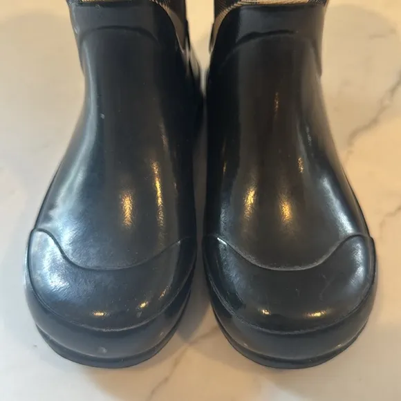 Burberry Kids House Check Panelled Rain Boots size 11