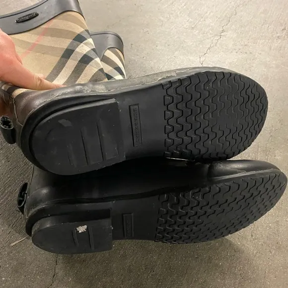 Burberry Rubber Rain Boots