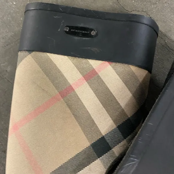 Burberry Rubber Rain Boots