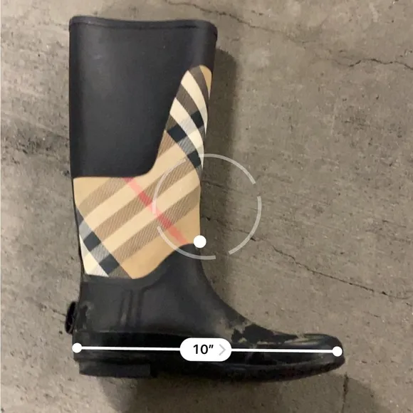 Burberry Rubber Rain Boots