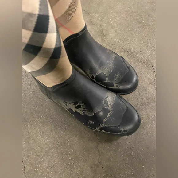 Burberry Rubber Rain Boots