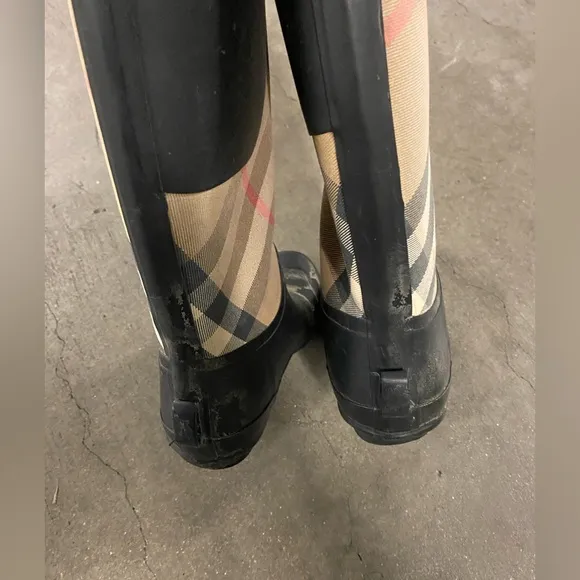 Burberry Rubber Rain Boots
