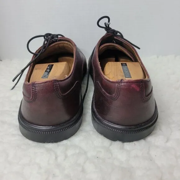 Carets Fer Cap Toe Oxford Mens Shoes Size 9E Dress Brown Cacao Leather Outsole I