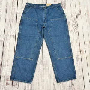 Carhartt Double Knee Jeans 42x30 NWT Loose Fit Denim Workwear Rugged USA