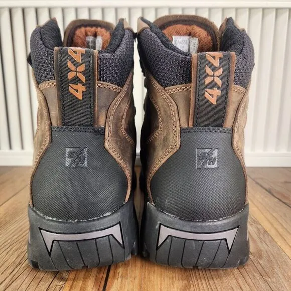 Carolina 7&quot; Gravel PC2 Waterproof Comp Toe 4x4 Hiker Work Boots CA4558 Men 8.5EE