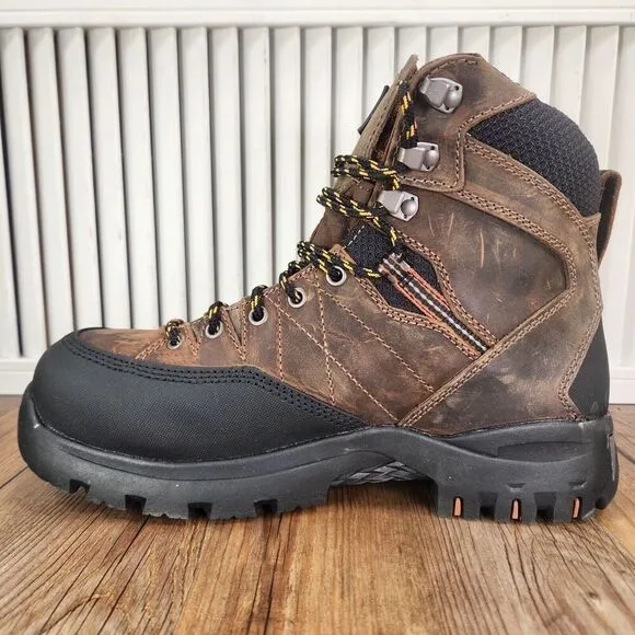 Carolina 7&quot; Gravel PC2 Waterproof Comp Toe 4x4 Hiker Work Boots CA4558 Men 8.5EE