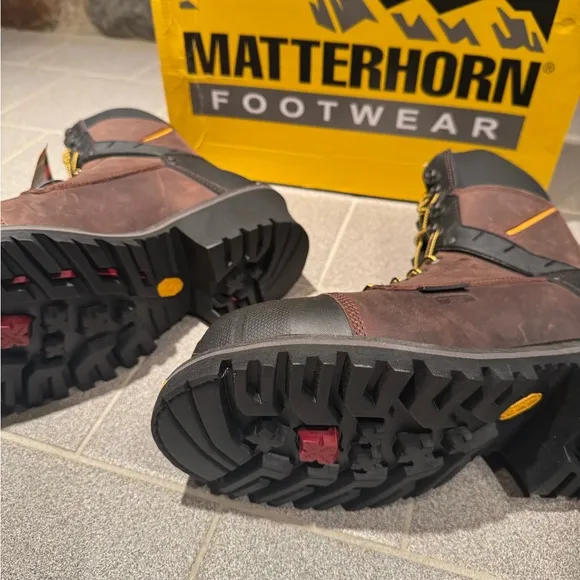 Carolina Matterhorn Men's Brown Work Boots