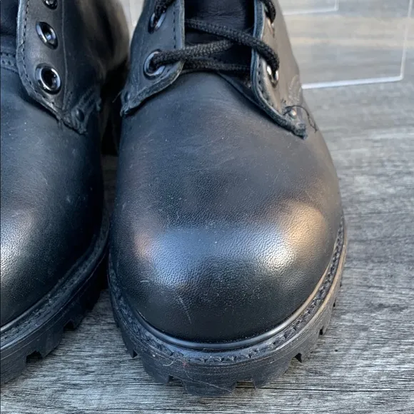 CAROLINA Sub zero logger Black Leather Boots