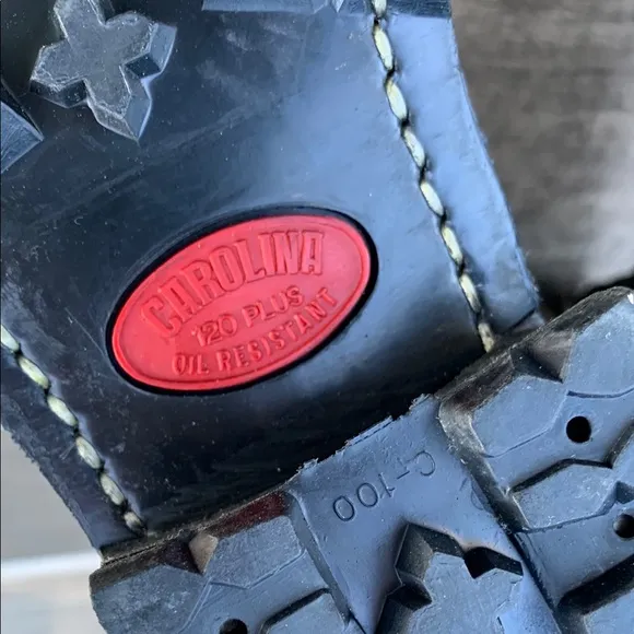 CAROLINA Sub zero logger Black Leather Boots