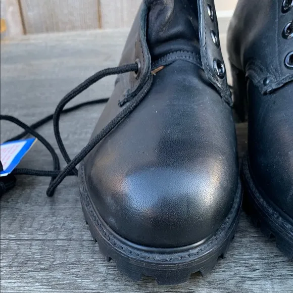 CAROLINA Sub zero logger Black Leather Boots