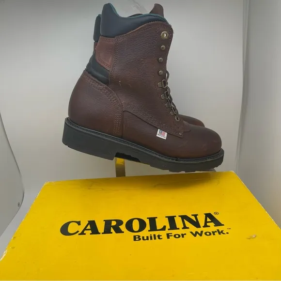 Caroline 8 inch Plain Toe Men's Boots size 7