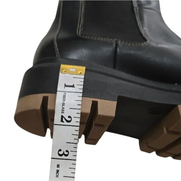 Carvela Black Leather Chelsea Boots Women’s Size 8 EUR 39 Brand New