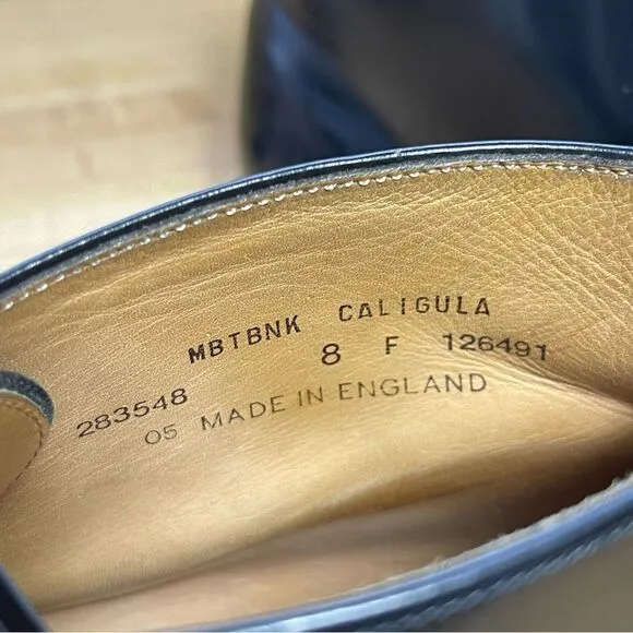 Charles Tyrwhitt Black Chukka Leather Dress Shoes Size 8 F MBTBNK  CALIGULA