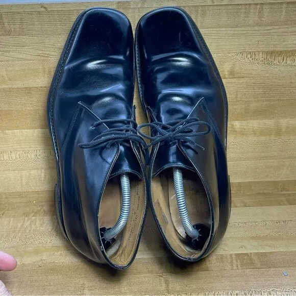 Charles Tyrwhitt Black Chukka Leather Dress Shoes Size 8 F MBTBNK  CALIGULA