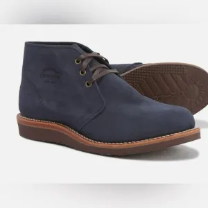 Chippewa Men's Navy Chukka Boots