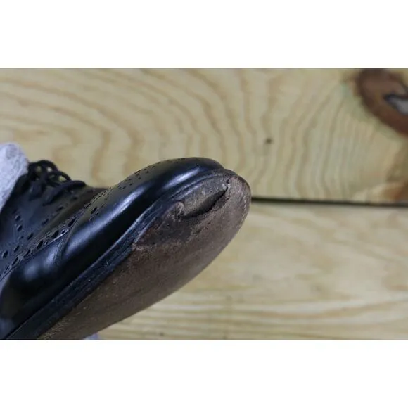 Church's Shoes Mens  8G Black Leather Legate Brogues Loafers England