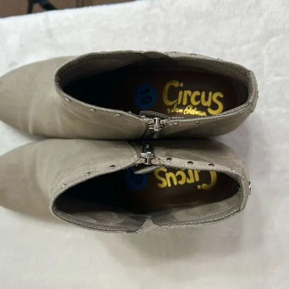 Circus Sam Edelman Phylis Studded Ankle Boots Booties 10 Women