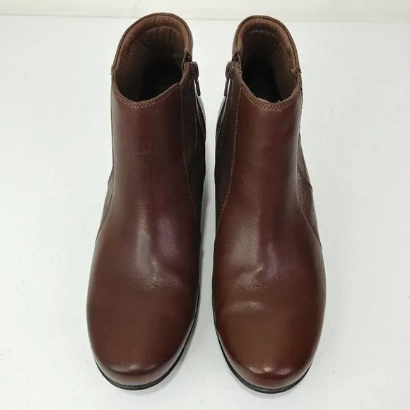 Clarks Emslie Newport Ankle Genuine Leather Boot Size 11