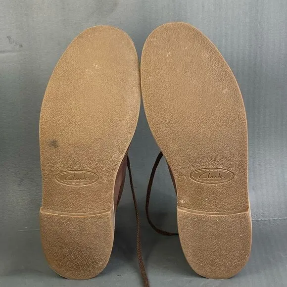 CLARKS Men's Bushacre 3 Suede leather Boots shoes mens size  13