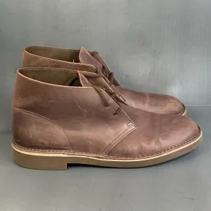 CLARKS Men's Bushacre 3 Suede leather Boots shoes mens size  13