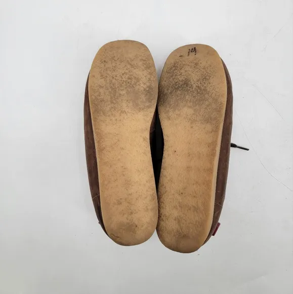 Clarks Shacre Chukka Mens Size 12 EU 46 Brown Leather Gum Sole Casual Shoes