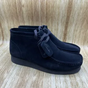 Clarks Wallabee EVO Men's Size 11 M Black Noir Chukka Suede Boots Shoes