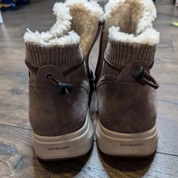 {Clark's} Wavewash Fulcrum‎ Point Grey Booties Size 9.5