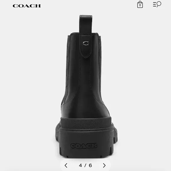 Coach Black Men's Boots