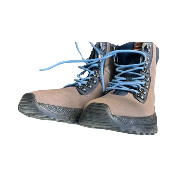 Coach Hybrid Urban Hiker Boots Shoes Dirty Grey Oki Sz 13 D Style G3526 Workwear