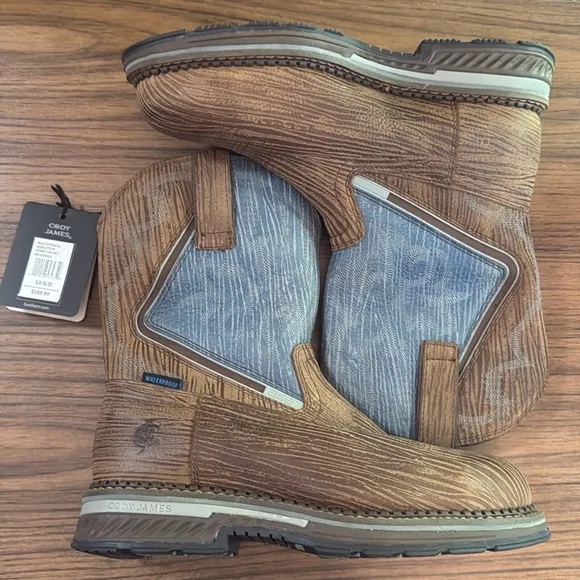 Cody James Men's Disruptor Waterproof Work Boot Composite