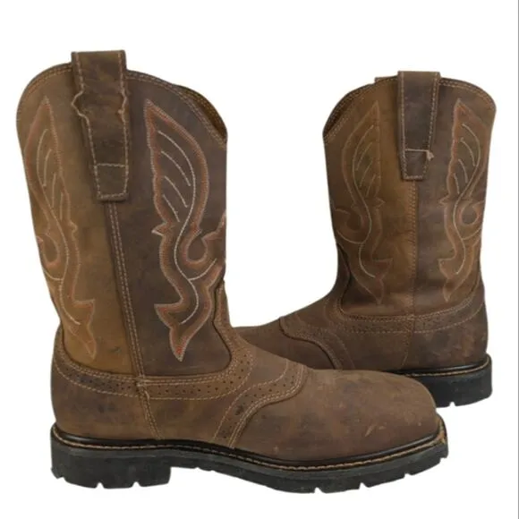 Cody James Mustang Composite Safety Toe Boots EUC $149 Size 12D     S3245