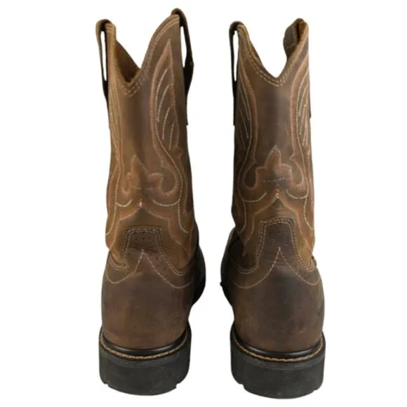 Cody James Mustang Composite Safety Toe Boots EUC $149 Size 12D     S3245