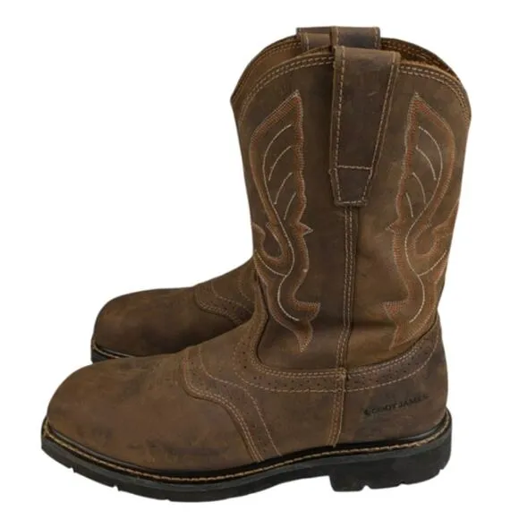 Cody James Mustang Composite Safety Toe Boots EUC $149 Size 12D     S3245